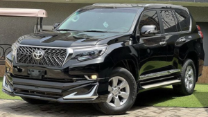 A Prado SUV in Nigeria