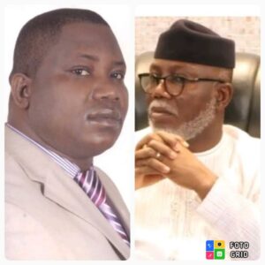 Governor Lucky Aiyedatiwa, right, and Idowu Ajanaku