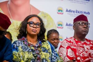 Senator Babafemi Ojudu and his wife, Tola