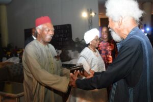 Soyinka and Newton Jibunoh
