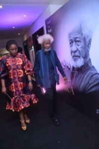 Soyinka and his wife, Folake