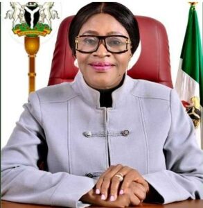 The Deputy Speaker of Edo State House of Assembly Mrs. Maria Oligbi-Edeko