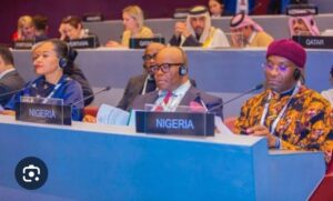 Senate President at the 148th Assembly of the Inter-Parliamentary Union in Geneva, Switzerland.