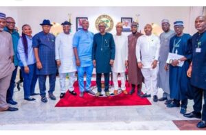 National Assembly Joint Committee on Works paid Governor Babajide Sanwo-Olu courtesy visit at the Lagos House,