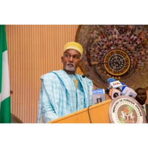 The Minister of Foreign Affairs, Ambassador Yusuf Maitama Tuggar