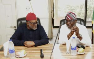 Right: Executive Secretary of the Nigerian Press Council, Dr. Dili Ezughah and Chairman, House Committee on Information, National Orientation, Ethics and Values, Rep Fatoba Olusola