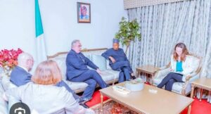 VP Shettima met with the United States Deputy Secretary, Kurt Campbell, and his team