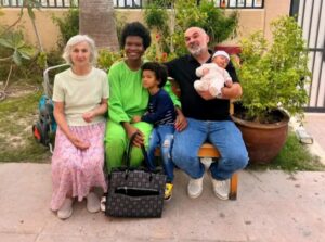 Nurse Glory, her Serbian husband, Dacko, her mother in law and children