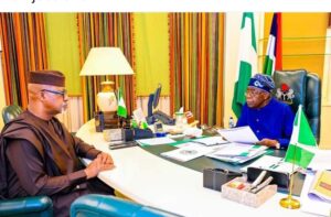 Governor Dapo Abiodun and President Tinubu