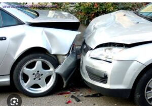 An accident scene