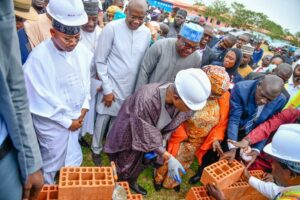 Governors Ododo and Sani during the commissioning of a state-of-the-art educational facility