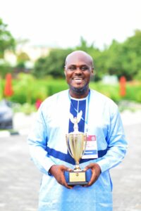 It was a glorious day for Nigeria as Benjamin Wayo and Elizabeth Ebele Elue, both from Nigeria, achieved a resounding victory, claiming the top two spots at the 2024 Toastmasters District Championship of Public Speaking Contest.