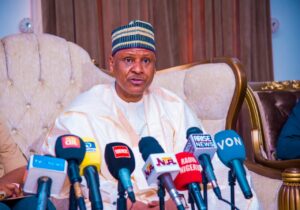 Mohammed Idris, the Minister of Information and National Orientation