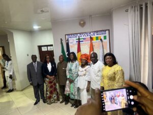 New MRU Sec Gen Amb Simeon B Moribah of Liberia, 3rd from left