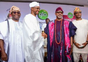 From left: Group Managing Director, Bonnylight Energy & Offshore Limited, Mr. Toyin Banjo; Group Chief Executive, FCMB Group Plc, Mr. Ladi Balogun; Governor of Ogun State, Prince Dapo Abiodun and National Head of Sales, First City Monument Bank, Mr. Emmanuel Comla, during the Ojude-Oba festival held in Ijebu-Ode, Ogun State on June 18, 2024. FCMB has been a major sponsor of the festival for over 20 years.