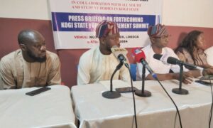 Anyebe addressing journalists at a press conference in Lokoja.jpg