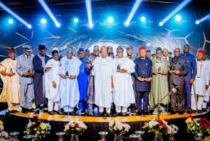 VP Shettima during the Nigeria Excellence Awards in Public Service (NEAPS) held at Banquet Hall of the Presidential Villa, Abuja