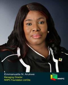 Emmanuella N Arukwe, Managing Director, NNPC Foundation Ltd/Gle