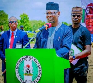 Gov. Sule at the groundbreaking ceremony