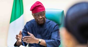 Minister of Finance Mr Wale Edun
