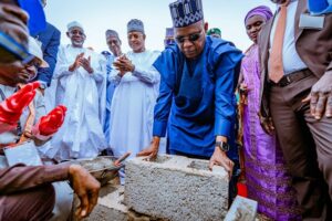 Vice President Kashim Shettima at the official launch of the Resettlement Scheme for Persons Impacted by Conflict