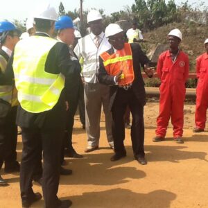 Chief Tony Chinyere at his oil refiner in Liberia.jpg