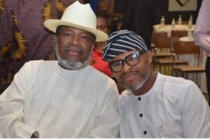 Nduka Obaigbena and Azuh Arinze