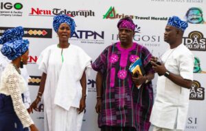 Senator Babafemi Ojudu, second right, during the inauguration.jpg