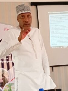 The facilitator, Danjuma Dawop at the event.jpg
