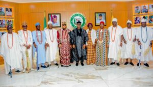 Ogun State Governor,Prince Dapo Abiodun, Governors from southern Nigeria, Traditional rulers, Technical Committee of the Southern Nigeria Traditional Rulers Council,