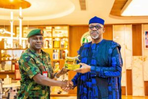 Governor, Dapo Abiodun and the General Officer Commanding (GOC) 81 Division, Nigerian Army, Major General Farooq Mijinyawa.jpg