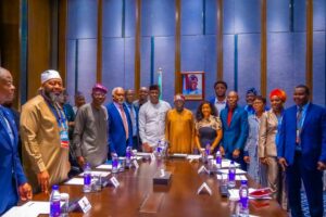 President Bola Tinubu, Governor Sanwo-Olu, others with Nigerians living in China.jpg
