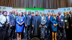 VP Shettima at the 17th Annual Chartered Institute of Bankers of Nigeria (CIBN) Banking and Finance Conference held in Abuja.