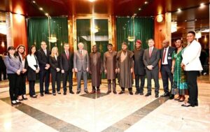 President Tinubu and the global leadership team of Coca-Cola Company, led by Mr John Murphy, its president and chief financial officer, and the Chairman of Nigerian Bottling Company, Ambassador Segun Apata