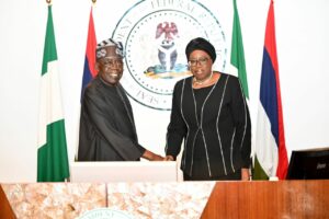 President Bola Ahmed Tinubu and Justice Kudirat Olatokunbo Kekere-Ekun.jpg