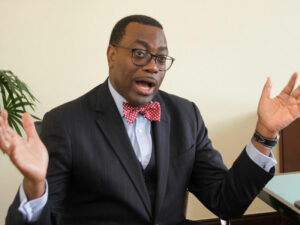 Akinwumi Adesina delivering.jpg