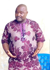 Deacon Harisson Eva Aniukwu, President, Nigerian Community, Liberia... Laid solid.jpg