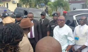 Governor Fubara at the RSIEC office on Monday.jpg