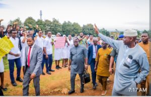 Governor Oyebanji during the project commissioning