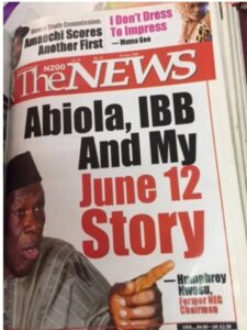 TheNEWS cover design on Nwosu