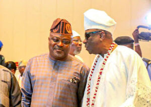 Speaker Obasa and Oba Akiolu