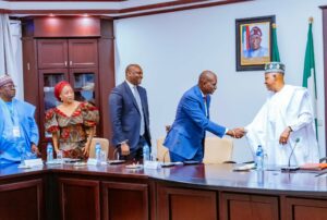VP Shettima during a meeting with the Board of Directors of the NSIA at the Presidential Villa, Abuja.jpg