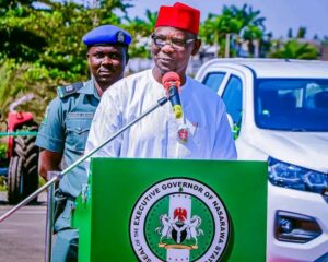 Gov. Sule speaking at the event.jpg