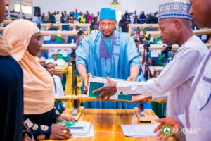 Governor Radda handing over the 2025 appropriation bill to Speaker Daura.jpg