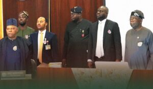 President Tinubu, VP Shettima and others at the FEC meeting.jpg
