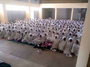 School children listening to lectures on Iron Deficiency Anaemia during the event.jpg