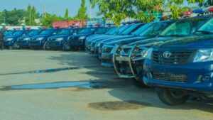 The new brand patrol vehicles donated by Governor Yusuf to Kano state Police Command.jpg