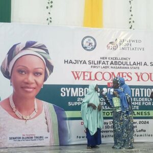 First LadyOluremi Tinubu provides succor to the needy aged in Nasarawa