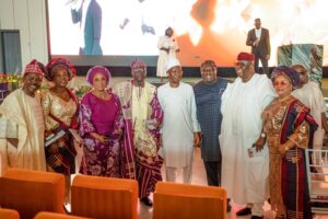 From right, Mrs Tola Ojudu, her husband, Senator Ojudu, Senator Afikuyomi, Onanuga, his wife, Toyin, Niran malaolu and his wife.jpg
