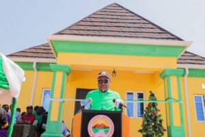 Governor Oyebanji in Ikole Ekiti while commissioning the new Ekiti State Internal revenue Service Area Tax Office in Ikole -Ekiti.jpg